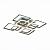 Evoled Qutro SLE200482-08RGB потолочный светодиодный светильник