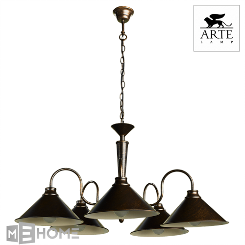 Фото Подвесная люстра Arte Lamp Cone A9330LM-5BR