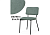 Стул Woodville Reparo oliva / black