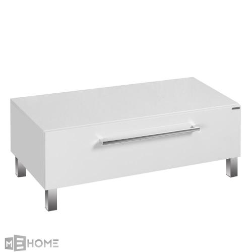 Фото Тумба в ванную Aquaton Мадрид 100 М с ящиком белый 1A127903MA010