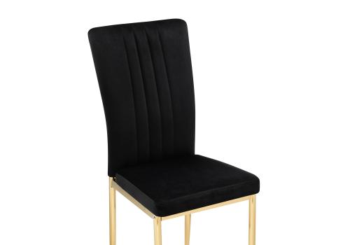 Фото Стул Woodville Rek black / gold