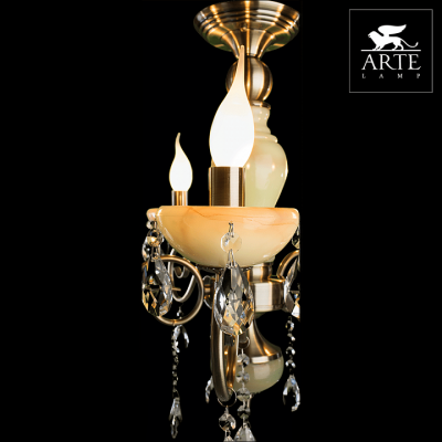 Фото Люстра потолочная Arte Lamp ONYX GREEN A9592PL-5AB