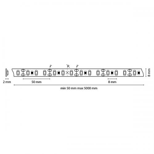 Фото Lightstar 400014 лента светодиодная 12V 4200K-4500K 200m/box