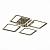 Evoled Qutro SLE200482-04 потолочный светодиодный светильник