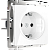 Розетка Werkel W1171001 белая