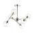 Lumion Everly 4438/6C люстра потолочная