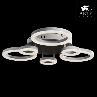 Фото Светодиодная потолочная люстра Arte Lamp NASTRO A9228PL-6WH