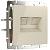 Розетка двойная Ethernet RJ-45 Werkel W1181103 слоновая кость