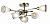 Люстра потолочная Arte Lamp INNOCENTE A6059PL-6AB