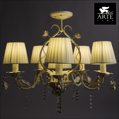 Фото Люстра потолочная Arte Lamp KENNY A9514PL-5-1WG