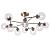 Freya Daisy FR5041PL-10BS люстра потолочная