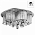 Потолочная люстра Arte Lamp ONDATA A8562PL-15CL