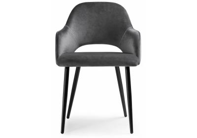 Фото Стул на металлокаркасе Woodville Konor dark gray