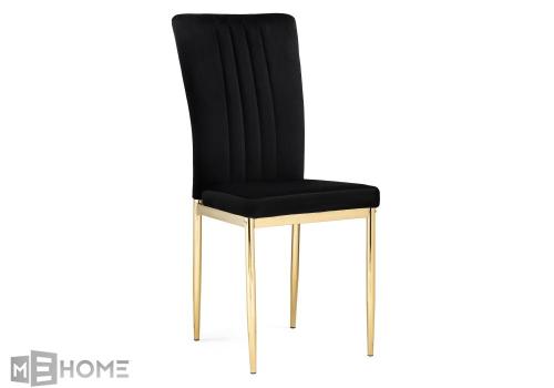 Фото Стул Woodville Rek black / gold