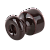 Комплект изоляторов 50 шт Werkel Retro W6431314 коричневый