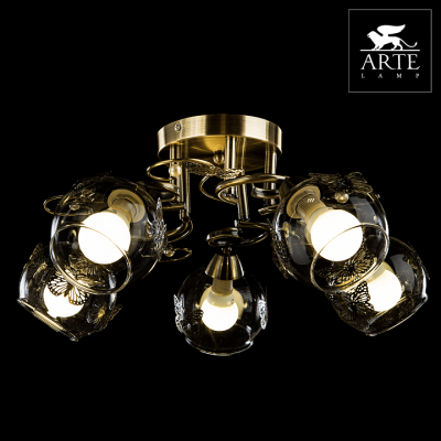 Фото Люстра потолочная Arte Lamp ALESSANDRA A5004PL-5AB
