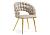 Стул Woodville Ball beige / gold