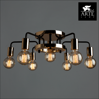 Фото Люстра потолочная Arte Lamp GELO A6001PL-7BK