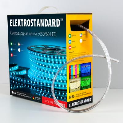Фото Elektrostandard LSTR003 220V IP65 лента светодиодная красная