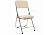 Стул Woodville Chair раскладной бежевый