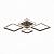 Evoled Samuro SLE500172-04 потолочный светодиодный светильник