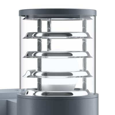 Фото Maytoni Bronx O576WL-02GR настенный уличный светильник
