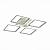 Evoled Qutro SLE200492-04 потолочный светодиодный светильник