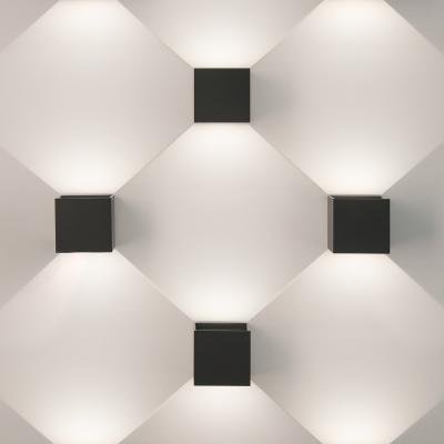 Фото Elektrostandard 1548 Techno LED настенный уличный светильник Winner черный