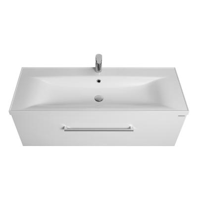 Фото Тумба под раковину Aquaton Мадрид 120 M белый 1A168701MA010