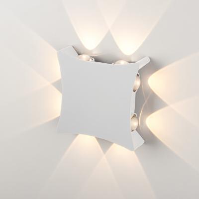 Фото Elektrostandard Twinky 1631 TECHNO LED  настенный уличный светодиодный светильник белый