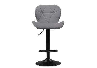 Фото Барный стул Woodville Trio light gray / black