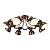 Люстра потолочная Arte Lamp MARTIN A5216PL-8BR
