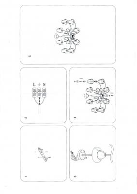 Фото Lightstar Vortico 814097 люстра потолочная