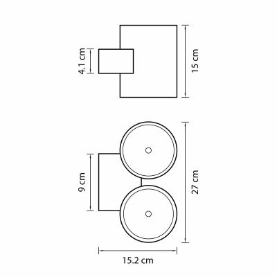 Фото Lightstar Paro 372592 настенный уличный светодиодный светильник