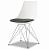 Стул ESF PM062 white/black