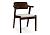 Стул деревянный Woodville Velma dirty oak / light beige