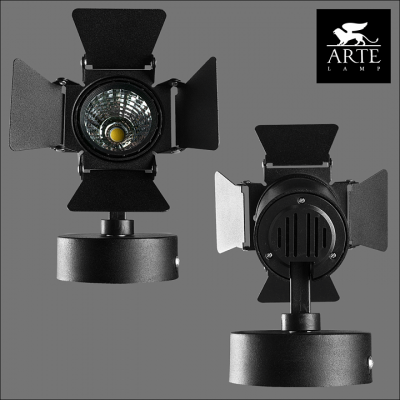 Фото Спот светодиодный Arte Lamp TRACK LIGHTS A6709AP-1BK
