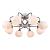 Люстра потолочная Arte Lamp ELLISSE A6342PL-8WG