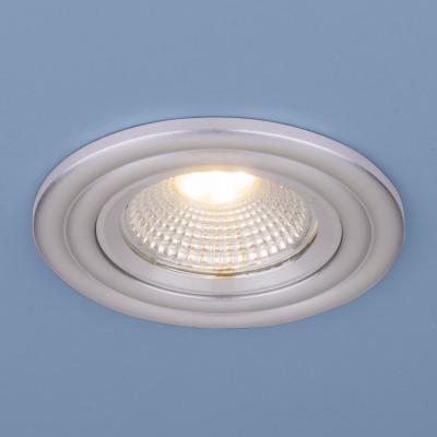 Фото Elektrostandard 9902 LED встраиваемый точечный светильник серебро