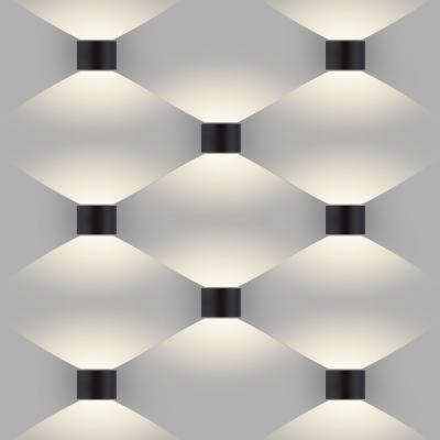 Фото Elektrostandard BLADE 1518 Techno LED настенный уличный светильник черный
