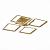 Evoled Qutro SLE200422-04 потолочный светодиодный светильник