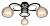 Люстра потолочная Arte Lamp A1604PL-3BK