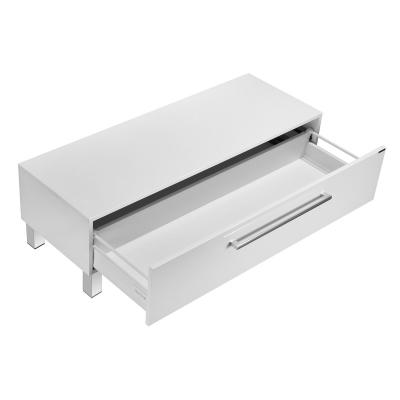 Фото Тумба в ванную Aquaton Мадрид 120 М с ящиком белый 1A168803MA010